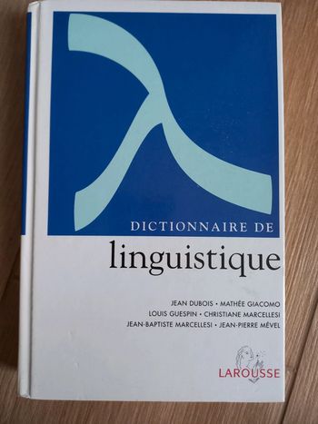 Dictionnaire de linguistique