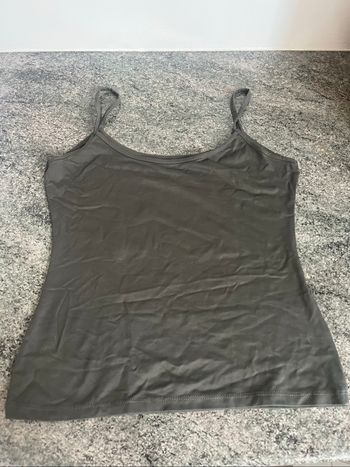 Top kaki Camaïeu