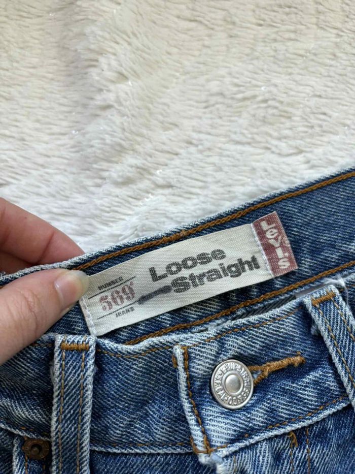 Jean Levi’s  homme 569 Loose straight W27 L30 36/38 S  – coupe ample straight, bleu clair 00s y2k - photo numéro 10
