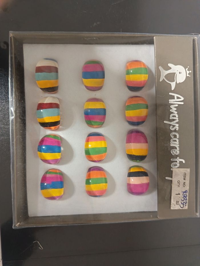 Lot de 12 bagues enfant - photo numéro 1