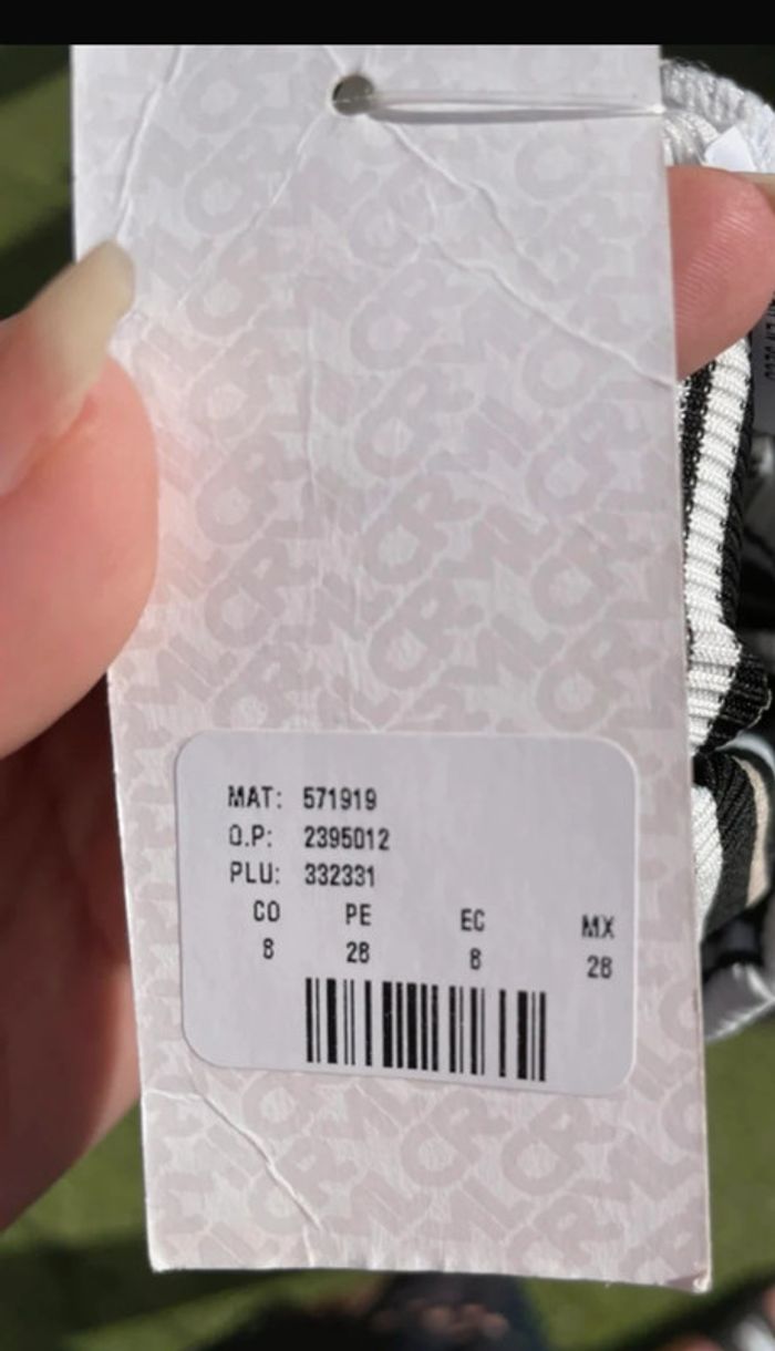 Jupe longue rayée noir et blanc NEUVE avec étiquettes - Taille S - photo numéro 3