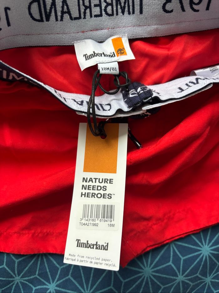 Short de bain timberland 18 mois - photo numéro 2