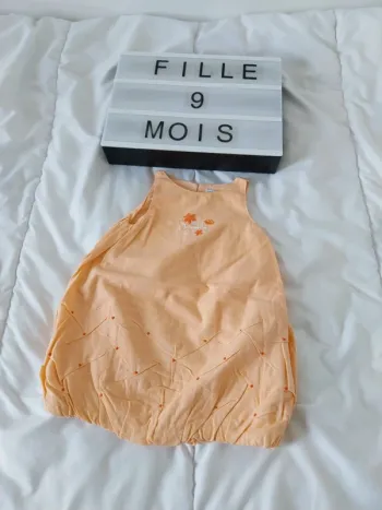 Robe fille 9 mois