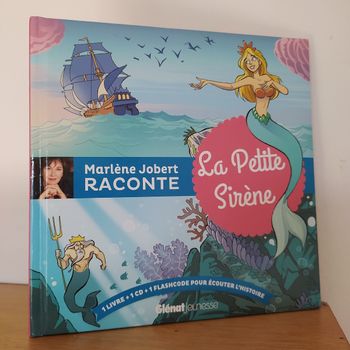 Livre CD : Marlène Jobert raconte - La petite Sirène 