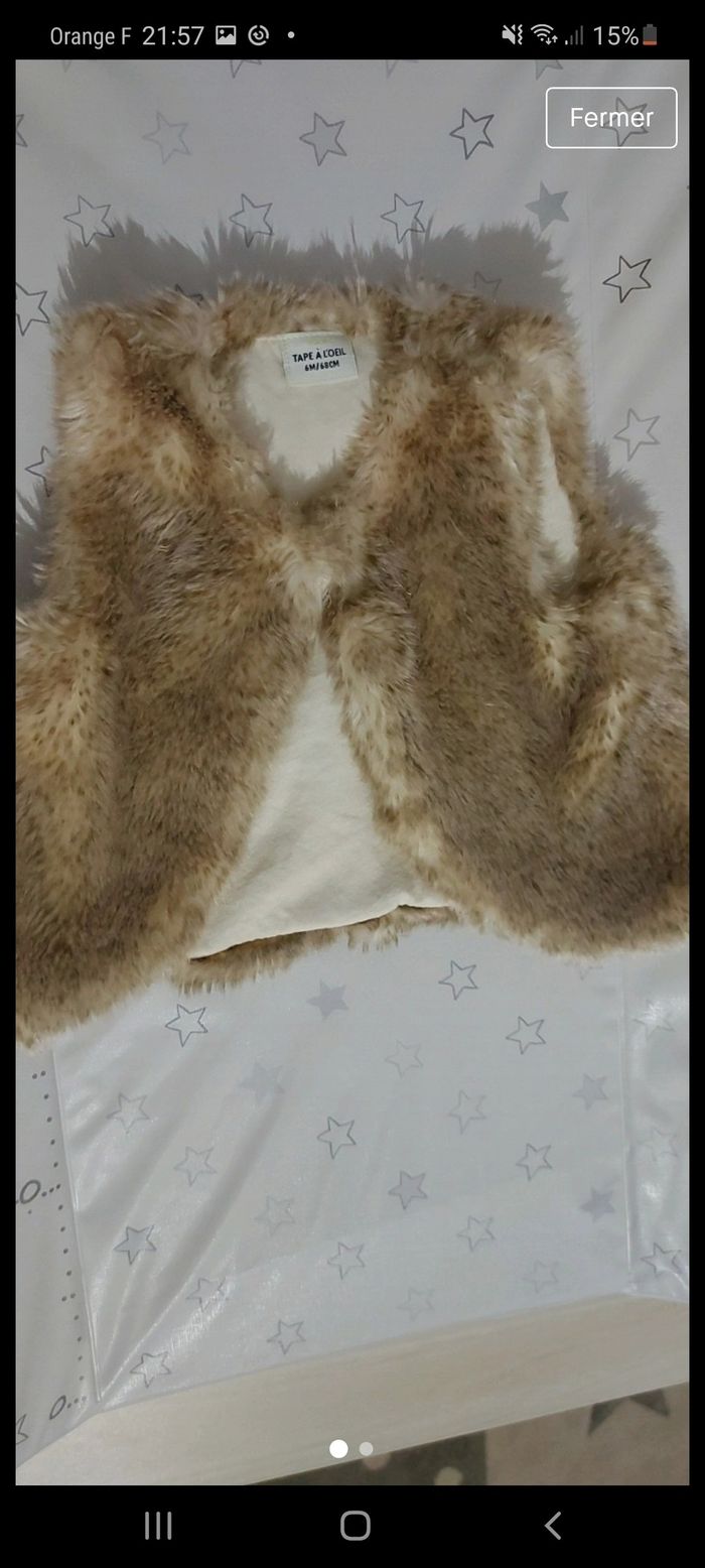 Gilet 6 mois tao