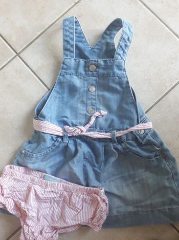 Robe avec culotte assortie