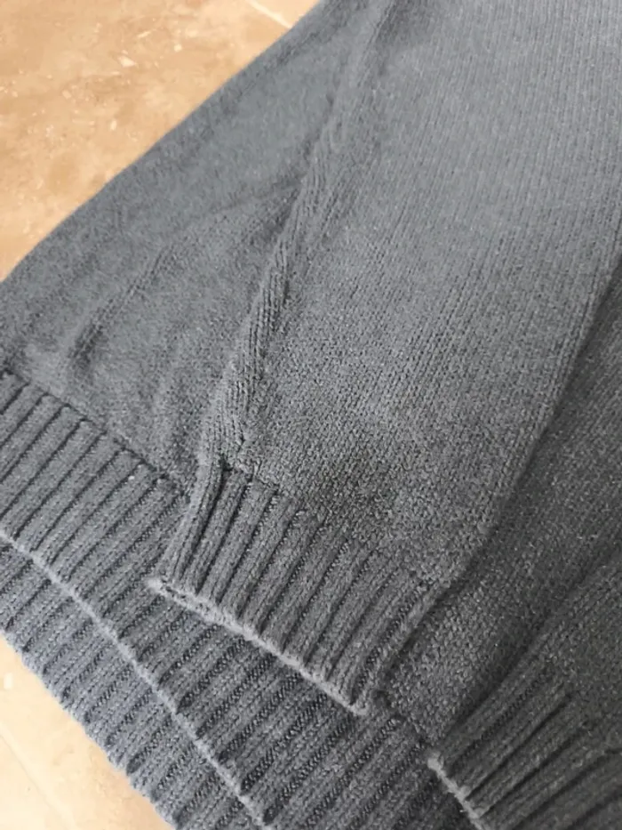 Pull quart zip camionneur homme 3XLT Ralph Lauren gris - photo numéro 11