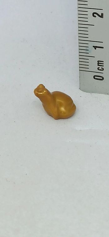 Grenouille dorée lego