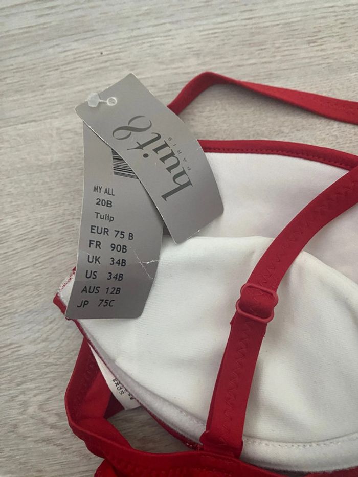 Sublime Maillot de bain Bikini Huit 8 taille M et 90B Neuf - photo numéro 9
