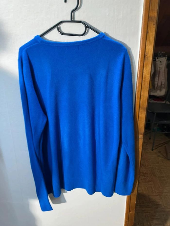 Pull Bleu - Galeries Lafayette - Taille XL - Neuf - photo numéro 3