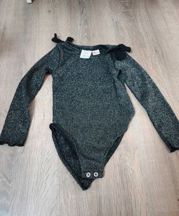 Body de fête pailleté