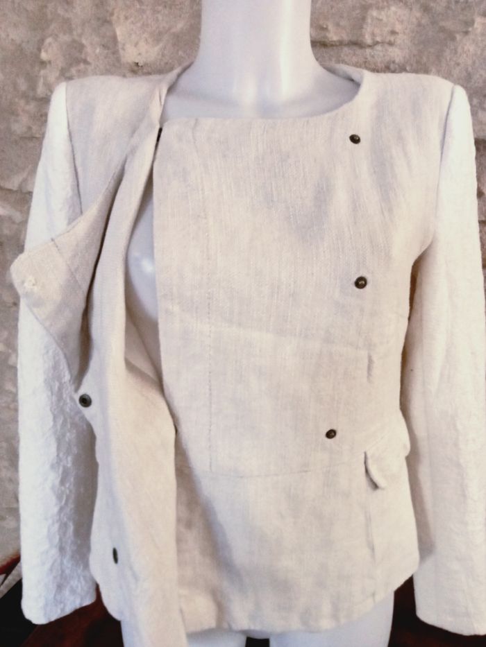 Veste en Lin Zara - photo numéro 4