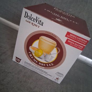 Dosette crème brûle nespresso 