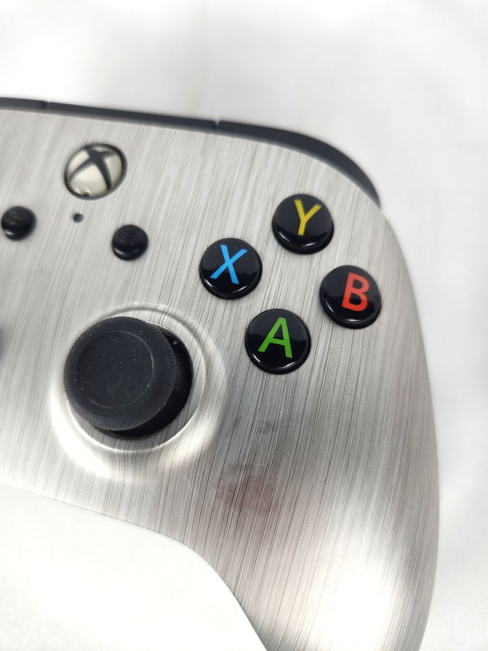 Manette Filaire PowerA pour Xbox One - Edition Aluminium Brossé - photo numéro 3