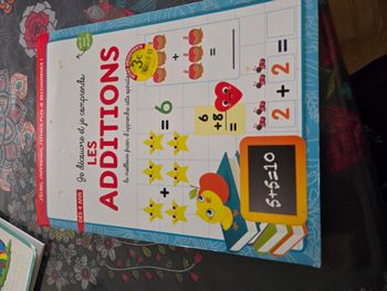 Livre d'activité pour enfans sur les additions
