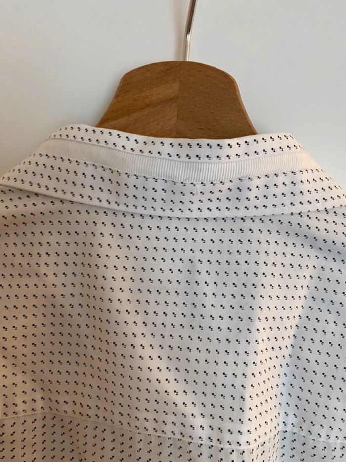 Chemise blanche à motifs regular - photo numéro 5