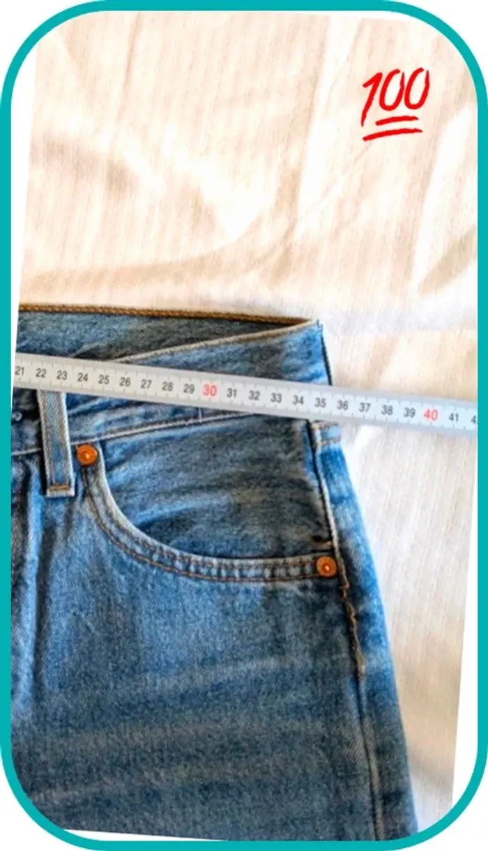 Jeans Levi's 501 vintage 90's homme 38 - photo numéro 7