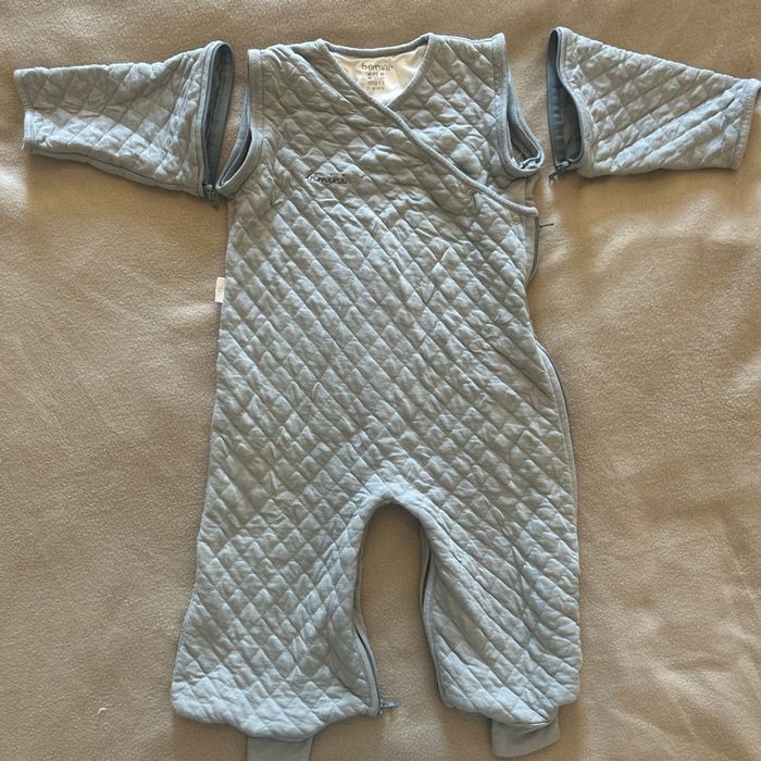 Gigoteuse turbulette bemini avec manche amovible taille 4 à 12 mois