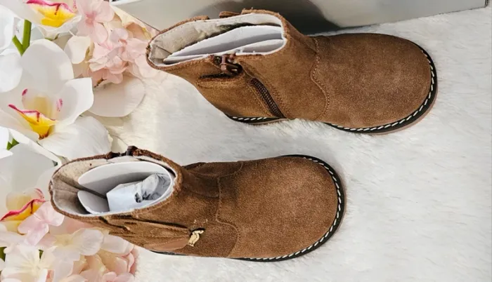 Bottes Bottines Cuir Zip Creeks T22 - photo numéro 3