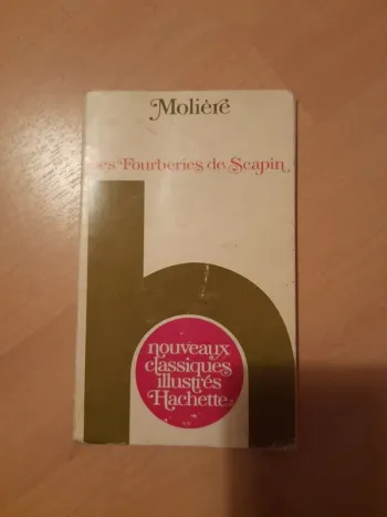 Les Fourberies de Scapin - Molière - Nouveaux Classiques Illustrés Hachette (Très bon état)
