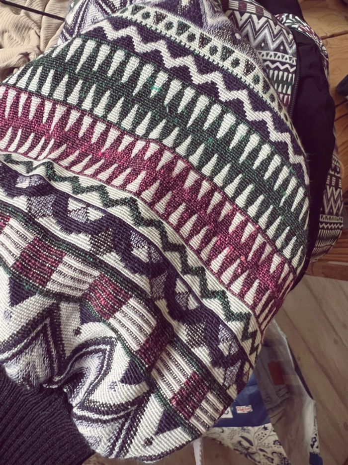 Veste bomber ethnique Aaiko neuve avec étiquette – Taille XS multicolore - photo numéro 6
