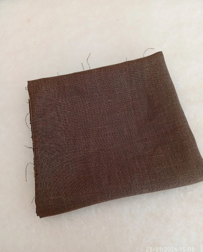 Coupon tissu lin - photo numéro 2