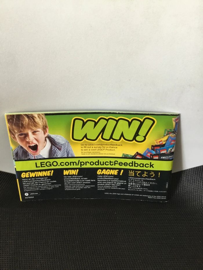 Lego Chima notice set 70130 tank araignée Sparratus spider stalker - photo numéro 2