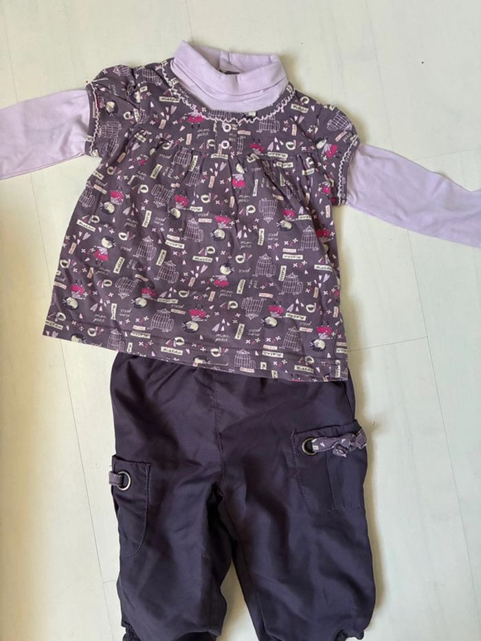 Lot vêtements fille 12 mois - photo numéro 11