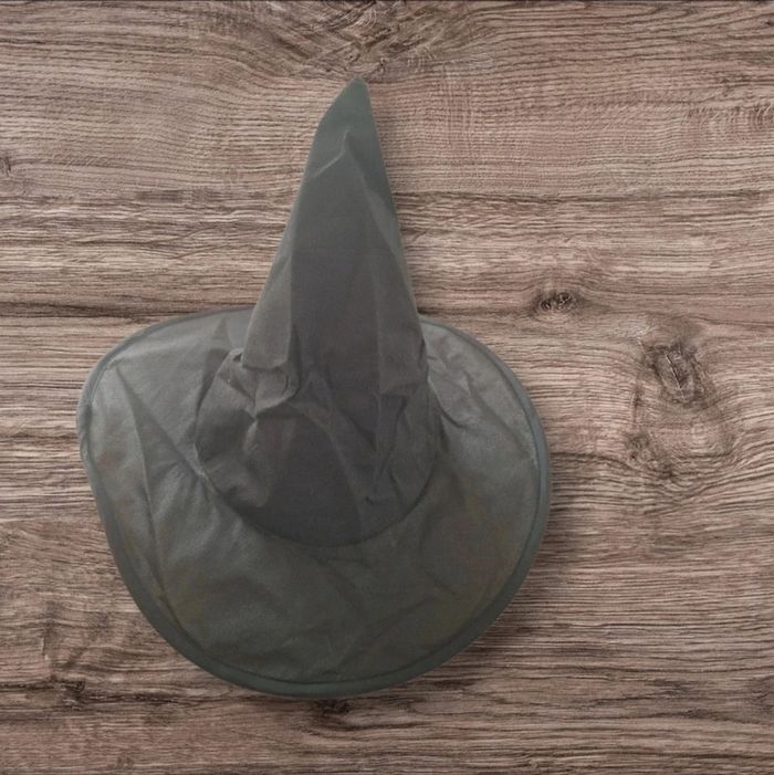 Robe de Sorcière halloween avec chapeau taille 11 ans - photo numéro 3
