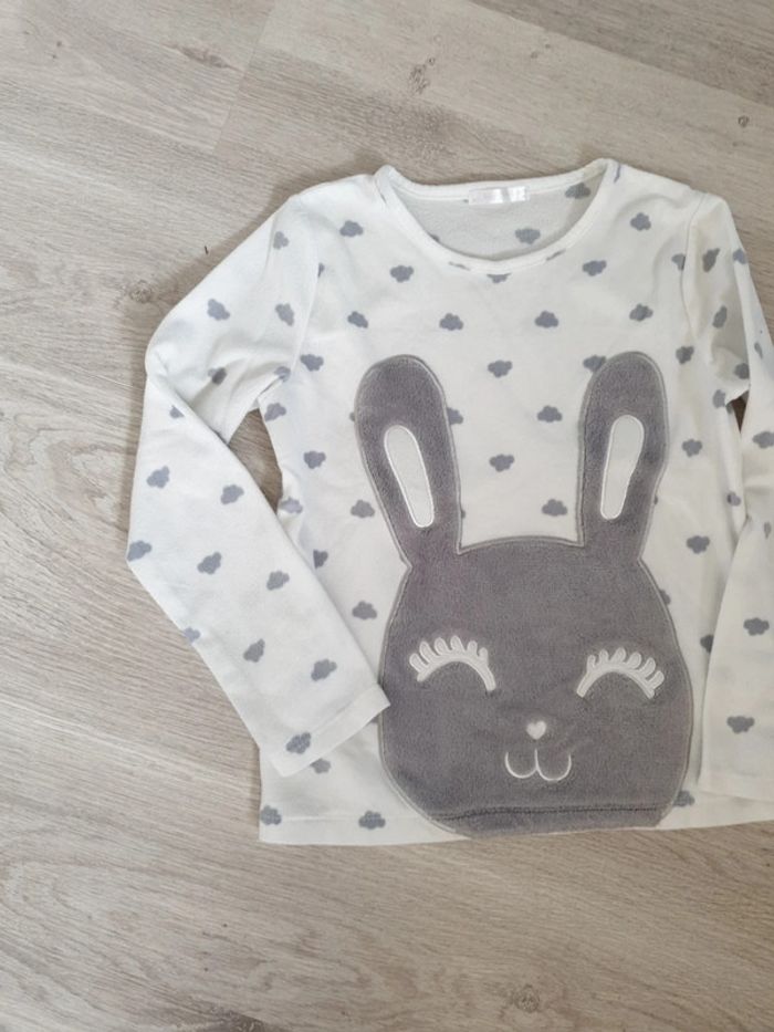 Haut de pyjama fille 10 ans - photo numéro 2