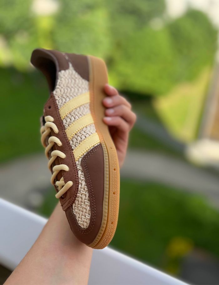 Adidas Originals Handball Spezial Preloved Brown / Orange Tint / Gum - photo numéro 5