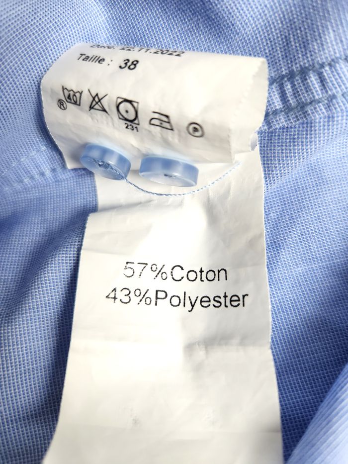 Chemise Armor Lux Bleu Ciel Femme - Taille 38 - photo numéro 6