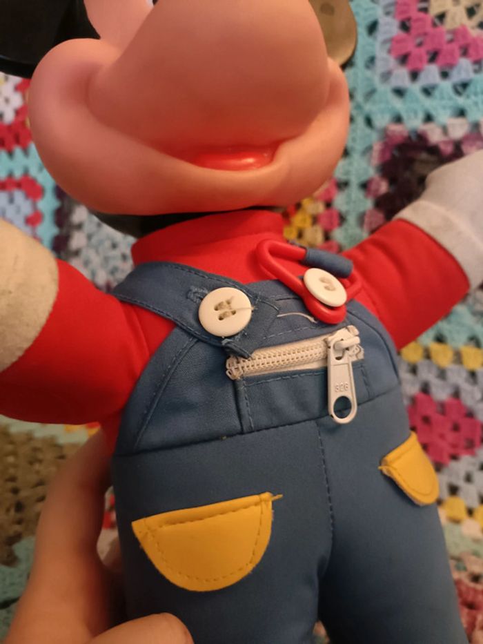 Poupée peluche Mickey vintage - photo numéro 5