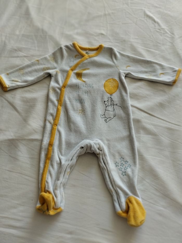 Pyjama velours taille 6 mois
