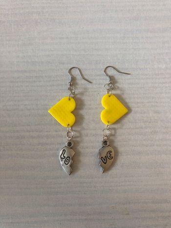 Boucles d’oreille love