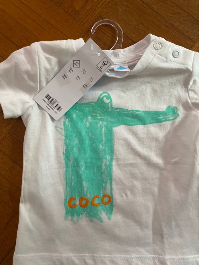 T-shirt Tex Baby Taille 3 mois - 60 cm - photo numéro 3
