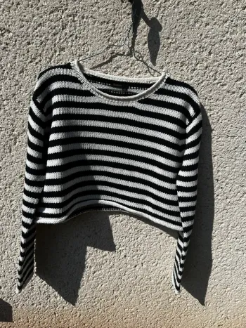 Pull à rayure