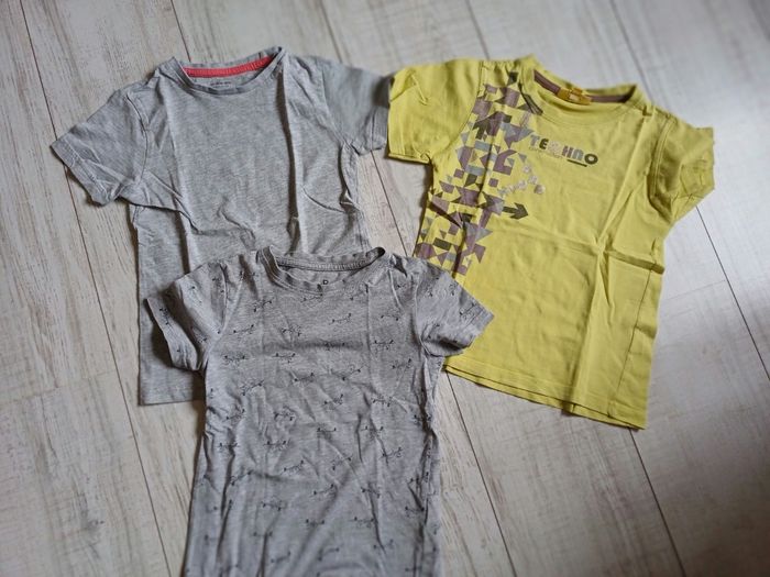 3 t shirts 5 et 6 ans garçon