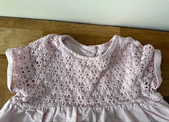 Superbe robe de cérémonie rose Vertbaudet 18 mois - photo numéro 4