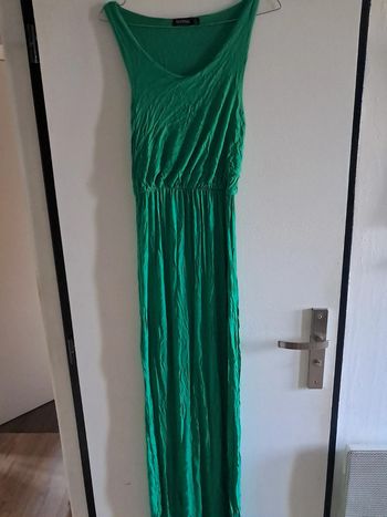 Robe longue verte