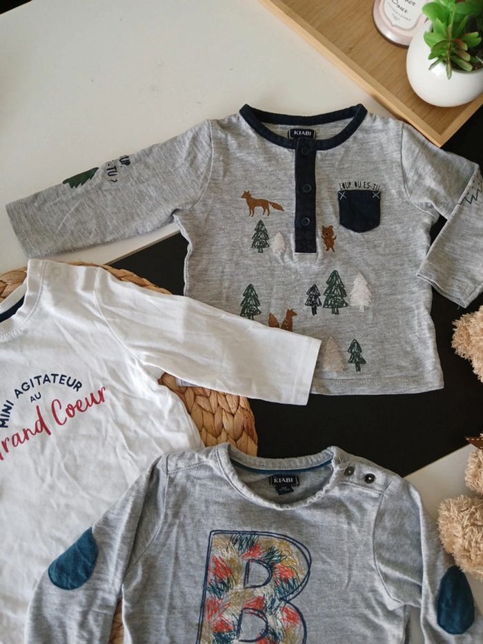 Lot haut ML bébé garçon Taille 6 mois🌿🦊 - photo numéro 7
