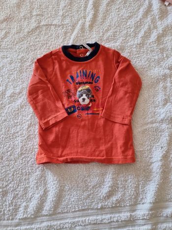 Tee-shirt orchestra orange