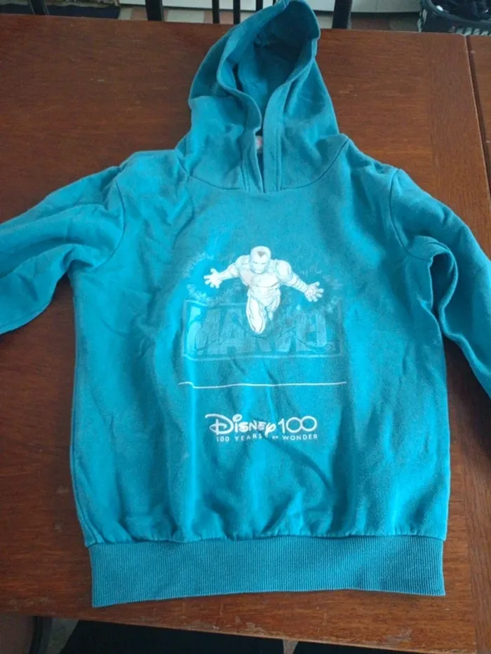 Sweat garçon à capuche - photo numéro 2