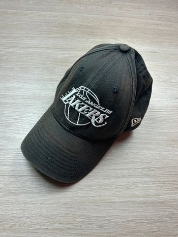 Casquette Vintage New Era 9FORTY Los Angeles Lakers Noire Ajustable