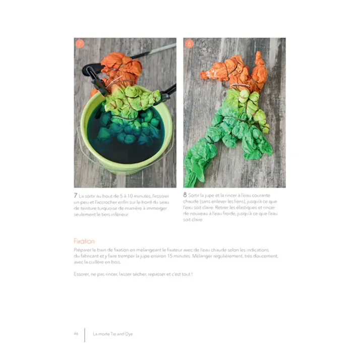 Livre " La Mode Tie and Dye " Elisabeth Berkau - photo numéro 10