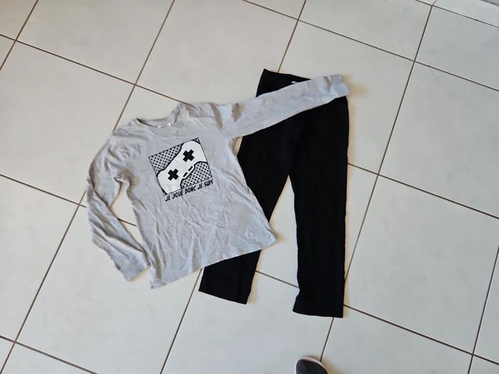 Pyjama garçon 10/12 ans u32 - photo numéro 2
