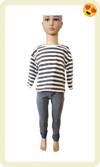 Ensemble pull et pantalon Zara gris taille 3 ans / 98 cm