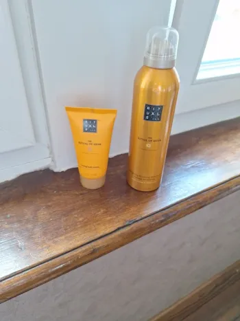 Mousse de douche+ crème corps