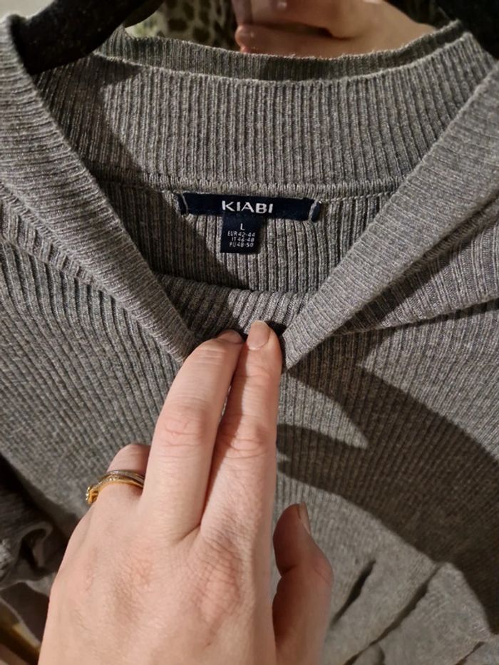 Pull col roule fin Kiabi - photo numéro 2