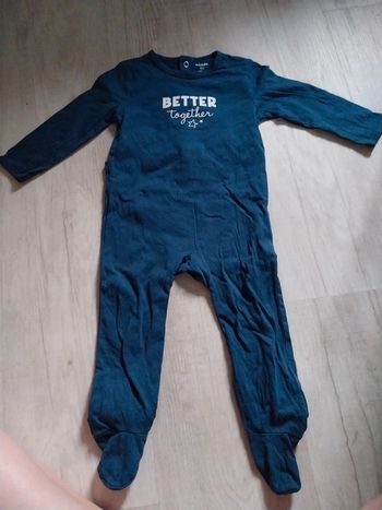 Pyjama fin 9 mois